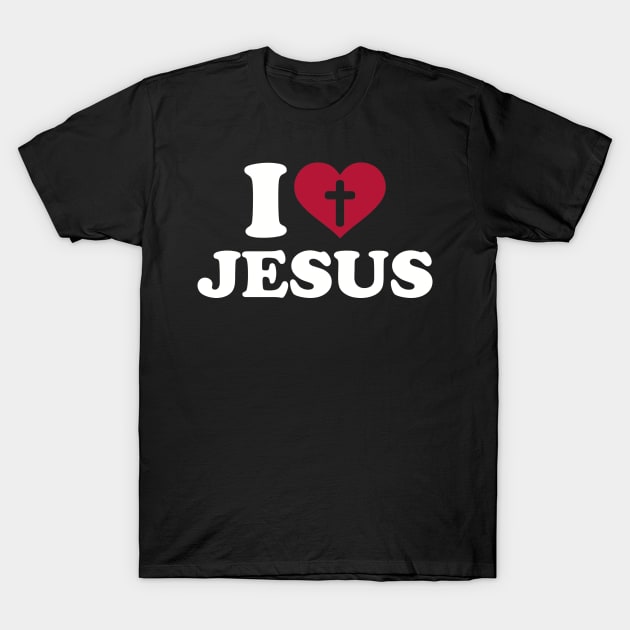 I love Jesus T-Shirt by Designzz